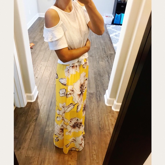 Summer chiffon maxi skirt - Picture 2 of 5